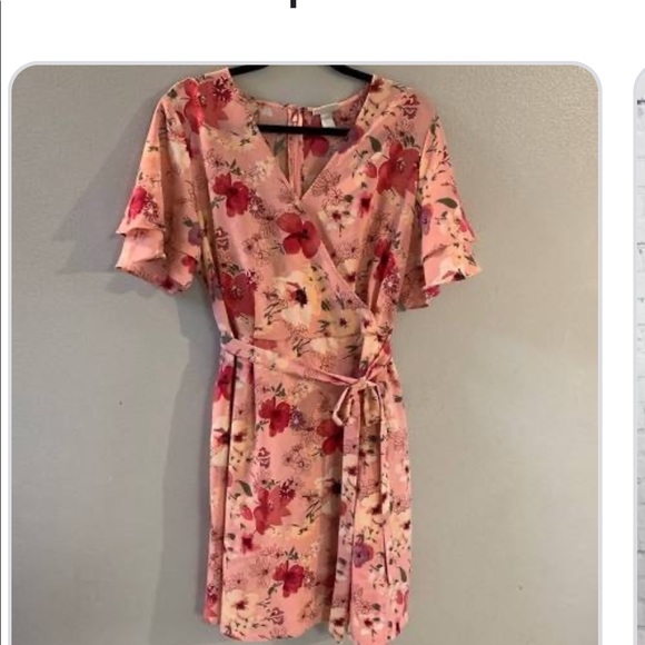 Ava & Viv Dresses & Skirts - Ava & Viv Plus Size Pink Floral Dress